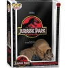 Funko Pop! Jurassic Park Tyrannosaurus Rex Velociraptor Movie Poster with Case