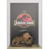 Funko Pop! Jurassic Park Tyrannosaurus Rex Velociraptor Movie Poster with Case
