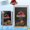 Funko Pop! Jurassic Park Tyrannosaurus Rex Velociraptor Movie Poster with Case