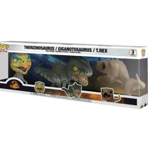 Funko Pop! Movies - Jurassic World: Dominion - Dinosaur 3-Pack Vinyl Figures - Exclusive