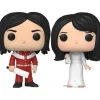 Funko Pop! Rocks 2-Pack - The White Stripes Jack White & Meg White Vinyl Figures