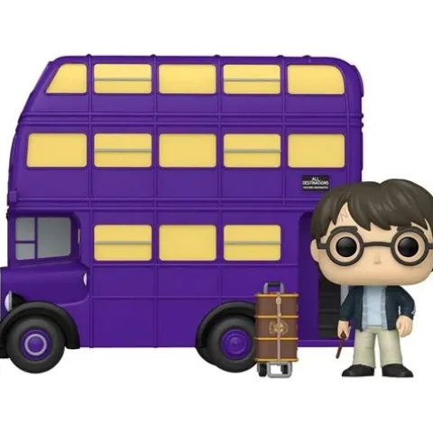 Funko Pop! Super Deluxe #139 Harry Potter with Knight Bus Vinyl Figure