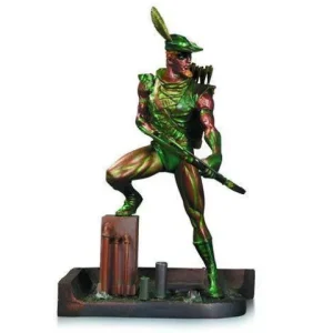 DC Direct Green Arrow Patina Statue