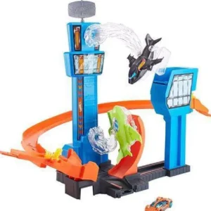 Mattel Hot Wheels Jet Jump Airport Track Set