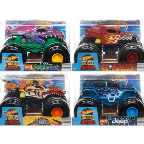 Mattel Hot Wheels Monster Trucks 1:24 Scale Vehicle 2024 - Select Vehicle(s)