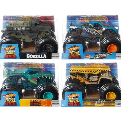 Mattel Hot Wheels Monster Trucks 1:24 Scale Vehicle 2024 - Select Vehicle(s)