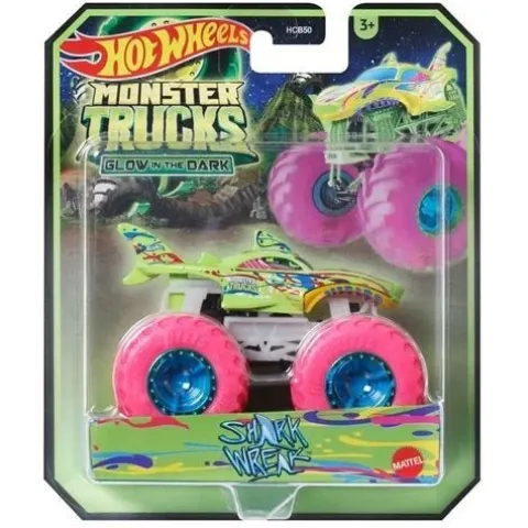 Mattel Hot Wheels Monster Trucks Glow-in-the-Dark 1:64 Scale Vehicle 2024 - Select Vehicle(s) (6281)