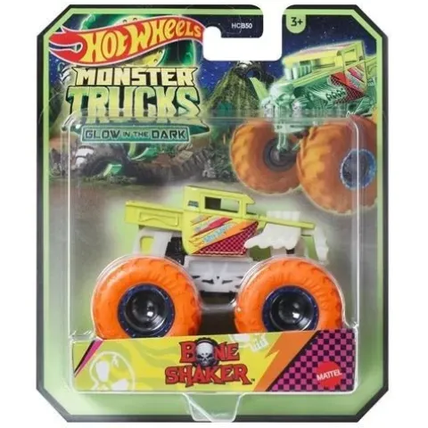 Mattel Hot Wheels Monster Trucks Glow-in-the-Dark 1:64 Scale Vehicle 2024 - Select Vehicle(s) (6281)