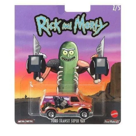 Mattel Hot Wheels Pop Culture Rick and Morty - Select Vehicle(s)