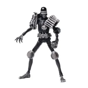 Hiya Toys Judge Dredd Black And White Judge Death PX 1/18 Mini Action Figure