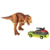Hasbro Jurassic Park Transformers Mash-Up Tyrannocon Rex and Autobot JP93 Set