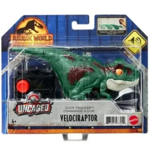 Mattel Jurassic World Dominion Uncaged Click Tracker Velociraptor