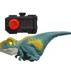 Mattel Jurassic World Dominion Click Tracker Blue Velociraptor