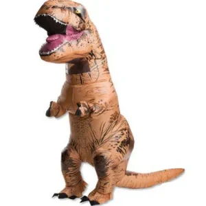 Rubies Jurassic World T-Rex Air-Blown Adult Costume with Sound
