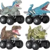 Toy Monster Jurassic World Zoom Riders - Set of 4(loose)