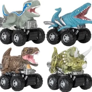Toy Monster Jurassic World Zoom Riders - Set of 4(loose)
