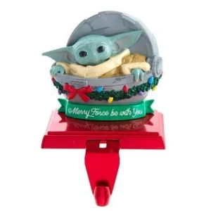 Kurt S. Adler Kurt Adler - Star Wars: The Mandalorian The Child Stocking Holder