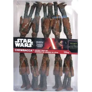 Kurt S. Adler Kurt Adler - Star Wars - Chewbacca - Life Day - Light Set - 10 Light Set
