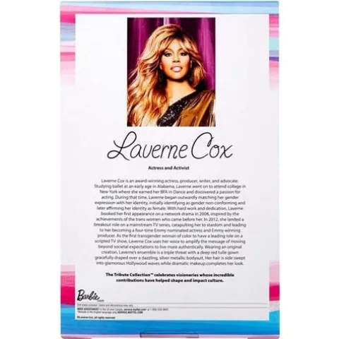 Mattel Laverne Cox Barbie Tribute Collection Doll