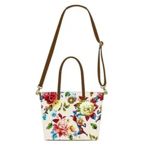 Loungefly Captain Marvel Floral Tote Purse