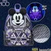 Loungefly Disney 100 Art Deco Mickey Mouse Mini-Backpack - Entertainment Earth Exclusive