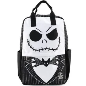 Loungefly Disney Jack Skellington Nylon Square Backpack