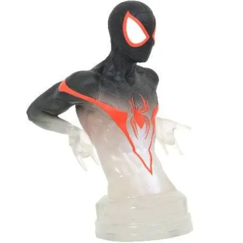 Diamond Select Marvel Comics Camouflage Miles Morales Bust - SDCC 2021 Previews Exclusive