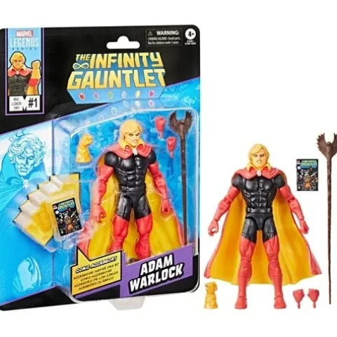 Hasbro Marvel Legends Adam Warlock Comics-Inspired 6-Inch Action Figure