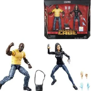 Hasbro Marvel Legends Series 6-inch Luke Cage and Claire Temple 6-Inch Action Figure 2-