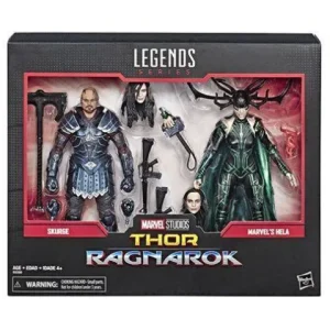 Hasbro Marvel Legends 80th Anniversary Skurge and Hela 6-Inch Action Figures