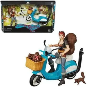 Hasbro Marvel Legends The Unbeatable Squirrel Girl 6-Inch Action Figure with Vespa Vehicle