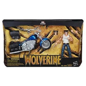 Hasbro Marvel Legends Vehicle Ultimate Action Figures: Wolverine and Motorcycle