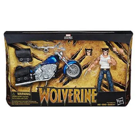 Hasbro Marvel Legends Vehicle Ultimate Action Figures: Wolverine and Motorcycle