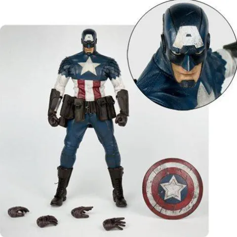 ThreeA Marvel x Captain America Designed by Ashley Wood 1:6 Scale Action Figure