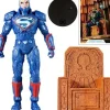 McFarlane Toys DC Multiverse Lex Luthor Blue Power Suit Justice League: The Darkseid War 7-Inch Scale Action Figure