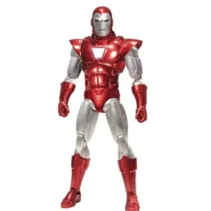Mezco Toyz Iron Man Silver Centurion Edition One:12 Collective Action Figure