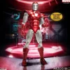 Mezco Toyz Iron Man Silver Centurion Edition One:12 Collective Action Figure