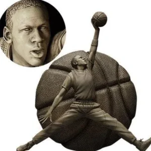 Enterbay Michael Jordan 1:6 Scale Sculpture Collection Ivory Edition Statue