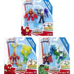 Hasbro Playskool Heroes - Marvel Super Hero Adventures - Power Up 2-Packs