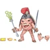 Hasbro Power Rangers Lightning Collection Mighty Morphin Pudgy Pig Lunchbox 6-Inch Action Figure - Exclusive