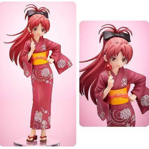 Freeing Puella Magi Madoka Magika Kyoko Sakura Yukata Version 1:8 Scale Statue