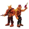 The Loyal Subjects SDCC 2022 BST AXN Teenage Mutant Ninja Turtles Arcade Bebop and Rocksteady 5-Inch Action Figures PX