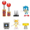 Jakks Pacific Sonic the Hedgehog 2 1/2-Inch Figure Diorama Set