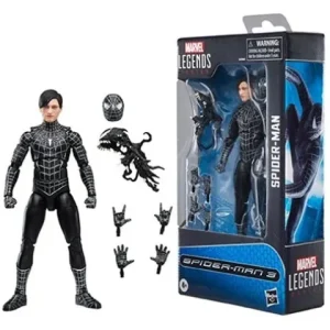 Hasbro Spider-Man Marvel Legends Series Spider-Man 3 Symbiote Suit 6 Inch Action Figure