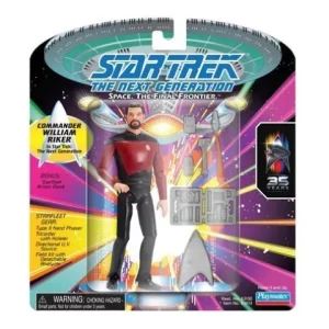 Playmates Star Trek Classic Star Trek: The Next Generation Commander William Riker 5-Inch Action Figure