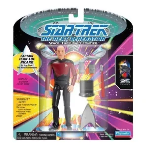 Playmates Star Trek Classic Star Trek: The Next Generation Captain Jean-Luc Picard 5-Inch Action Figure