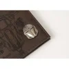 Bioworld Star Wars: Mandalorian Etched PU Bifold Wallet - Entertainment Earth Exclusive