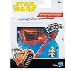 Hasbro Star Wars Micro Force Vehicle - Rey with Speeder