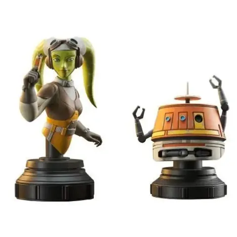 Diamond Select Star Wars Rebels Hera Syndulla And Chopper 1/7 Mini-Bust