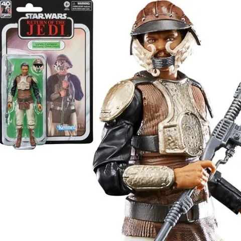 Hasbro Star Wars The Black Series Return of the Jedi 40th Anniversary 6-Inch Lando Calrissian (Skiff Guard) Action Figure